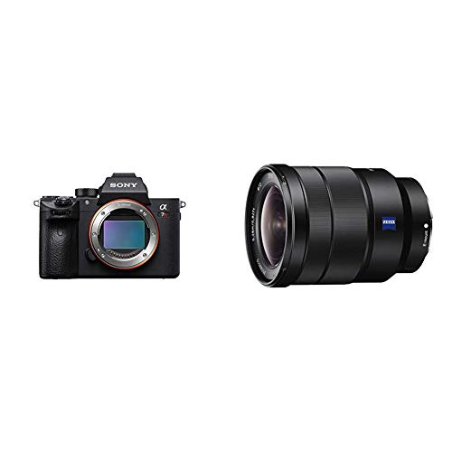Sony Alpha 7R III Mirrorless Camera with 42.4MP Full-Frame High Resolution Sensor, Camera with Front End LSI Image Processor
