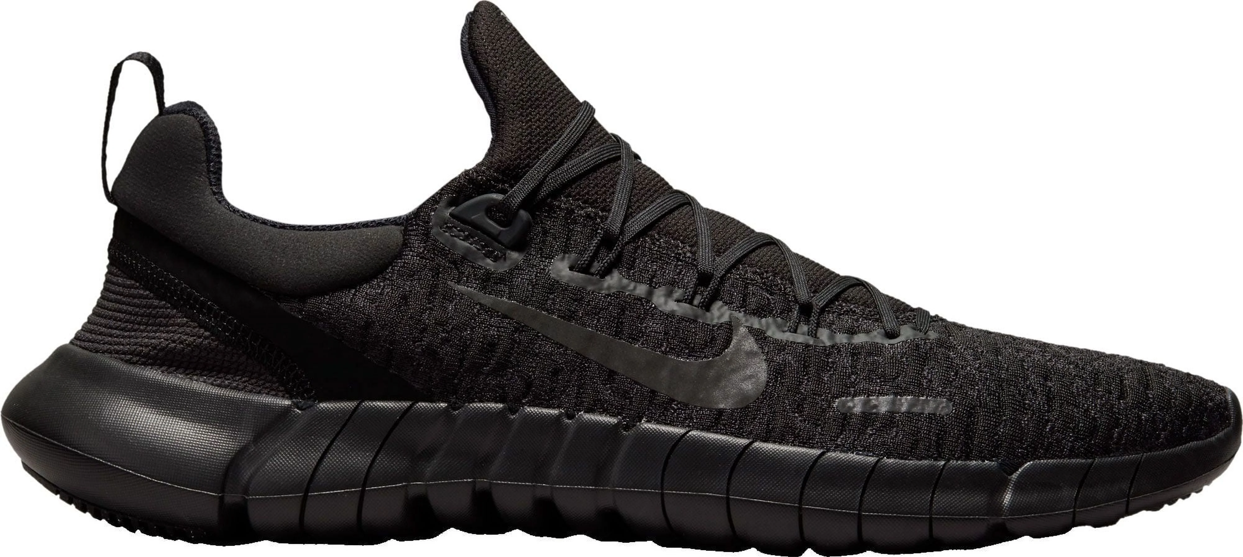 Nike Men's Free Run 5.0 Running Shoes (Black/Black, 14, Medium/D)