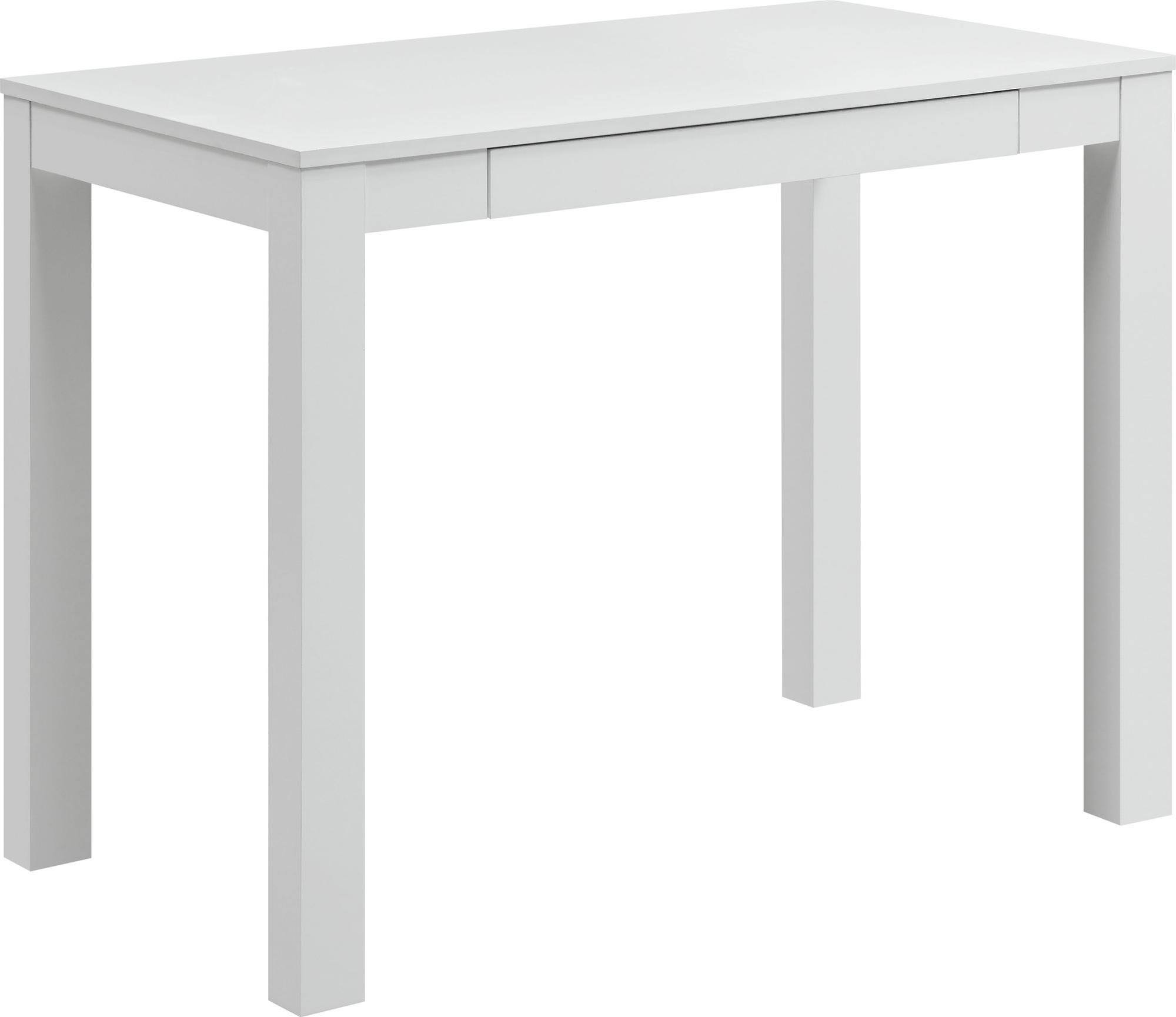 Ameriwood Home Parsons Desk with Drawer White