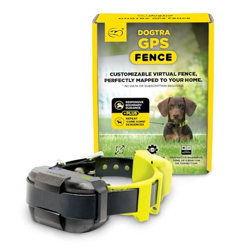 Dogtra GPS Fence &ndash; No Subscription, Custom Wireless Fence with App, Smart Boundary Guidance System with Tone/Vibration/Correction