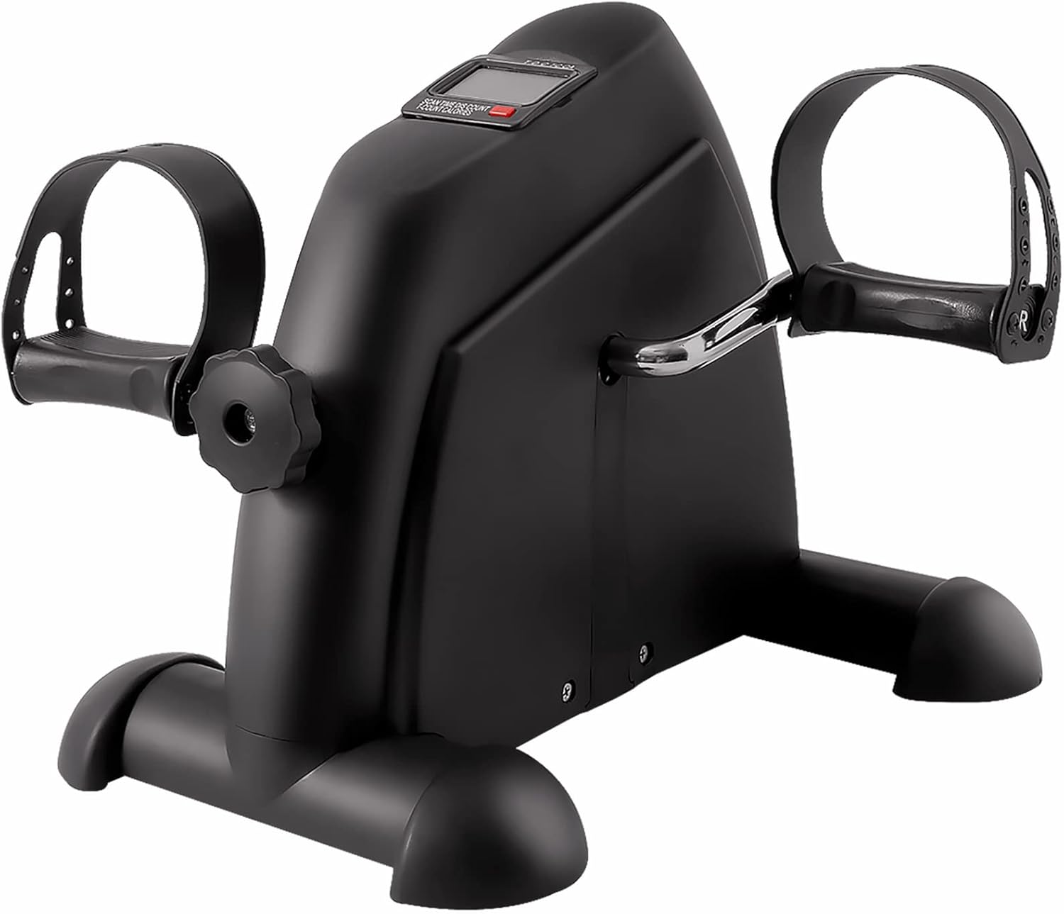 GOREDI Under Desk Bike Pedal Exerciser, Upper & Lower Peddler Exerciser for Seniors with Electronic Display, Foot Pedal Exerciser for Seniors