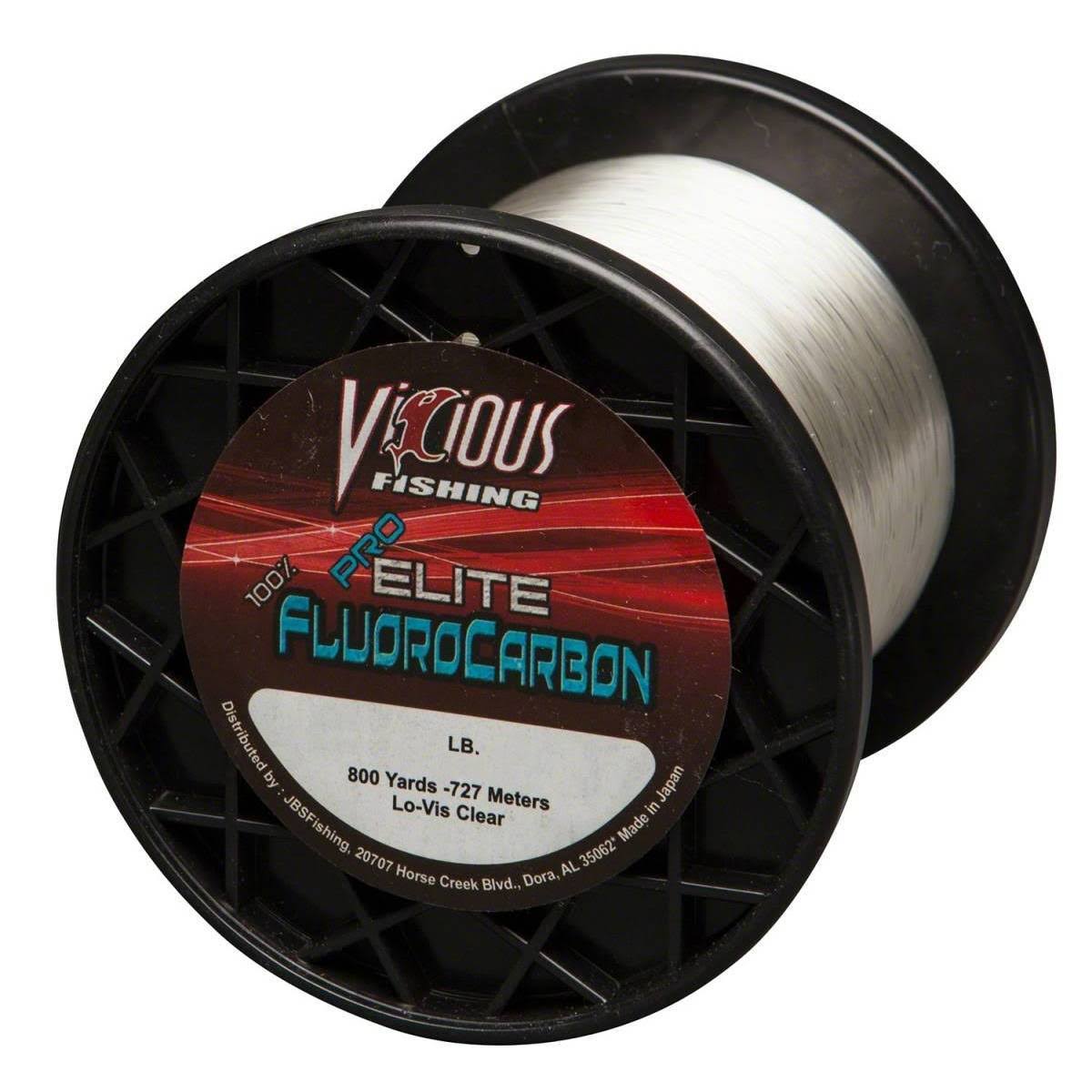 Vicious Pro Elite Fluorocarbon Fishing Line 800 Yards 14 Pound