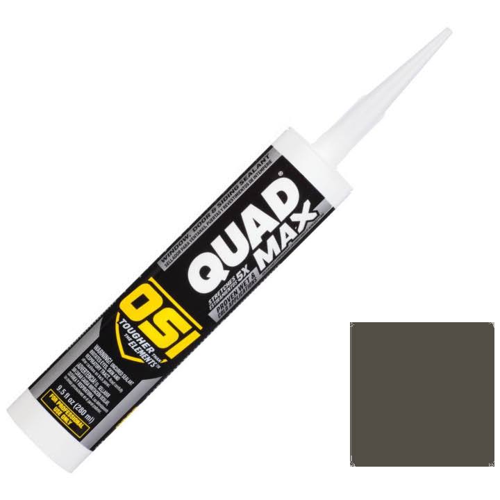 OSI Quad Max Window Door Siding Sealant Caulk 10oz Green 767 12ct