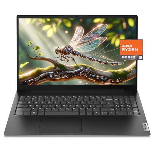 Lenovo Business Laptop, 15.6" FHD Display, AMD Ryzen 3 7320U Processor, 16GB RAM, 512GB PCIe SSD, Long Battery Life, Military-Grade Durability, RJ-45