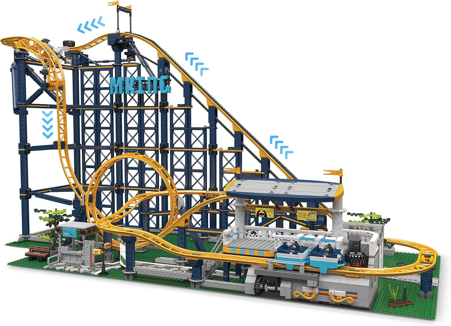 Roller Coaster Building Blocks Sets