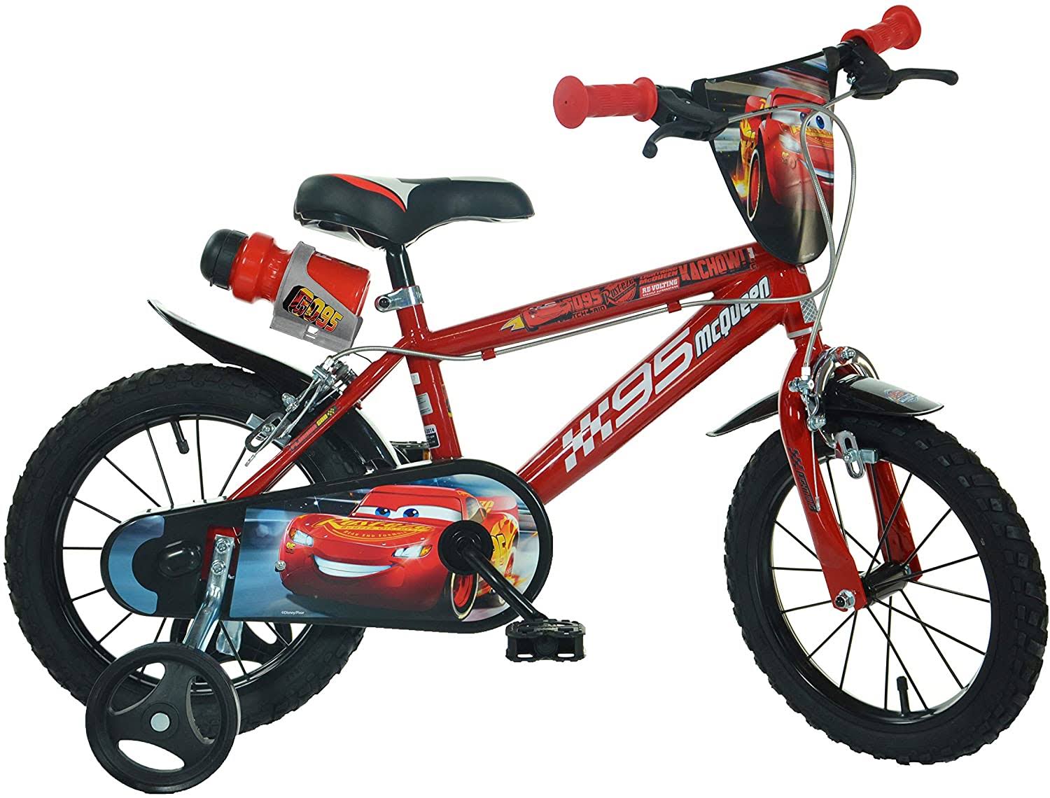 Dino Bikes 416U-CS3 Cars 3 12 Bike, Red, 16