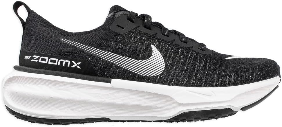 Nike Men's Invincible 3 Road Running Shoes (Black/Dark Grey/White/White, us_Footwear_Size_System, Adult, Men, Numeric, Medium, Numeric_12)