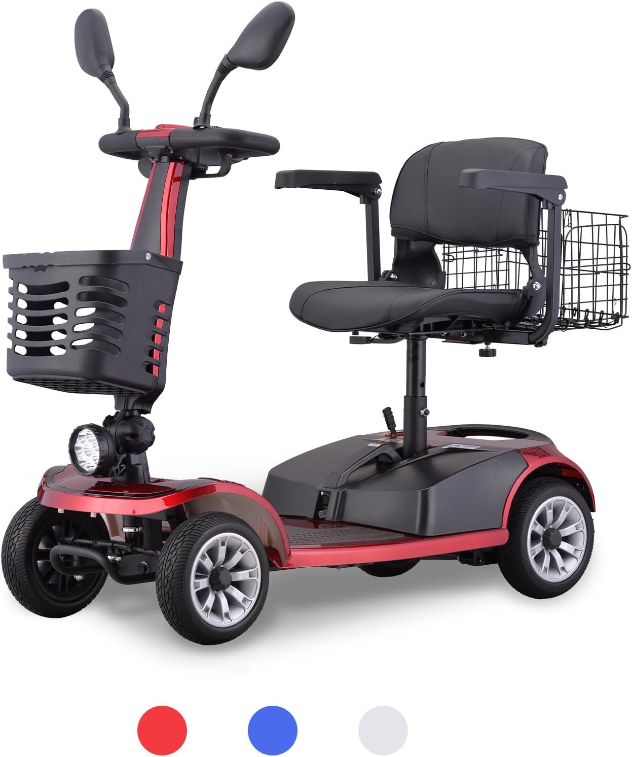 4 Wheel Powered Mobility Scooters, Mobility Scooters for Seniors