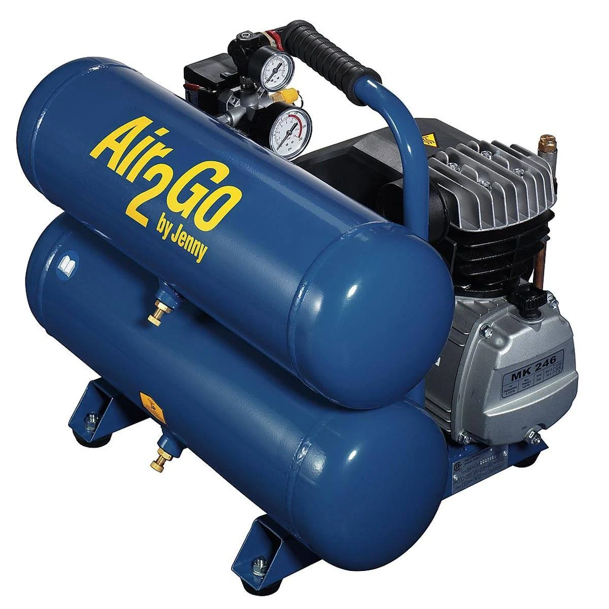 Jenny A2g246-hc4v-115/1 Air Compressor,2 Hp,115v,125 PSI