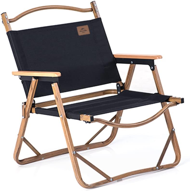 Naturehike MW02 Foldable Chair - Outdoor Furniture Kermit Aluminum Portable Folding Chair Great for Camping Picnic Park (Khaki, Regular)