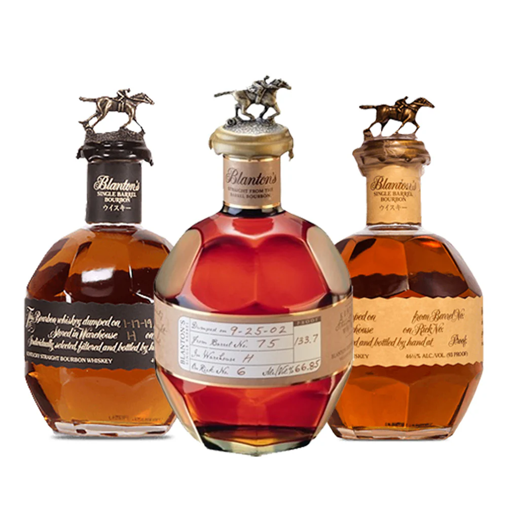 Blantons Straight from the Barrel + Blantons Black + Blantons Red Takara Special - Nestor Liquor