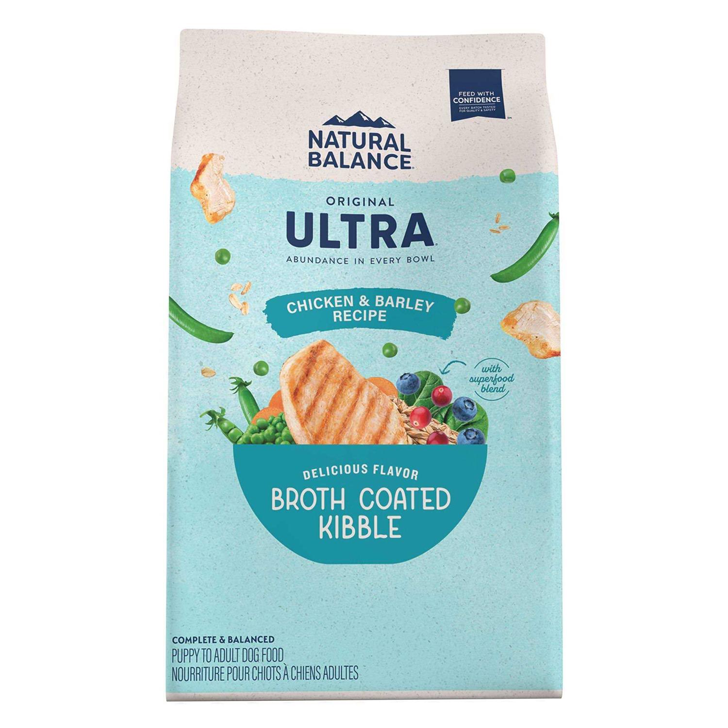 Natural Balance Original Ultra Chicken &amp; Barley Dry Dog Food - Pet Supplies online store