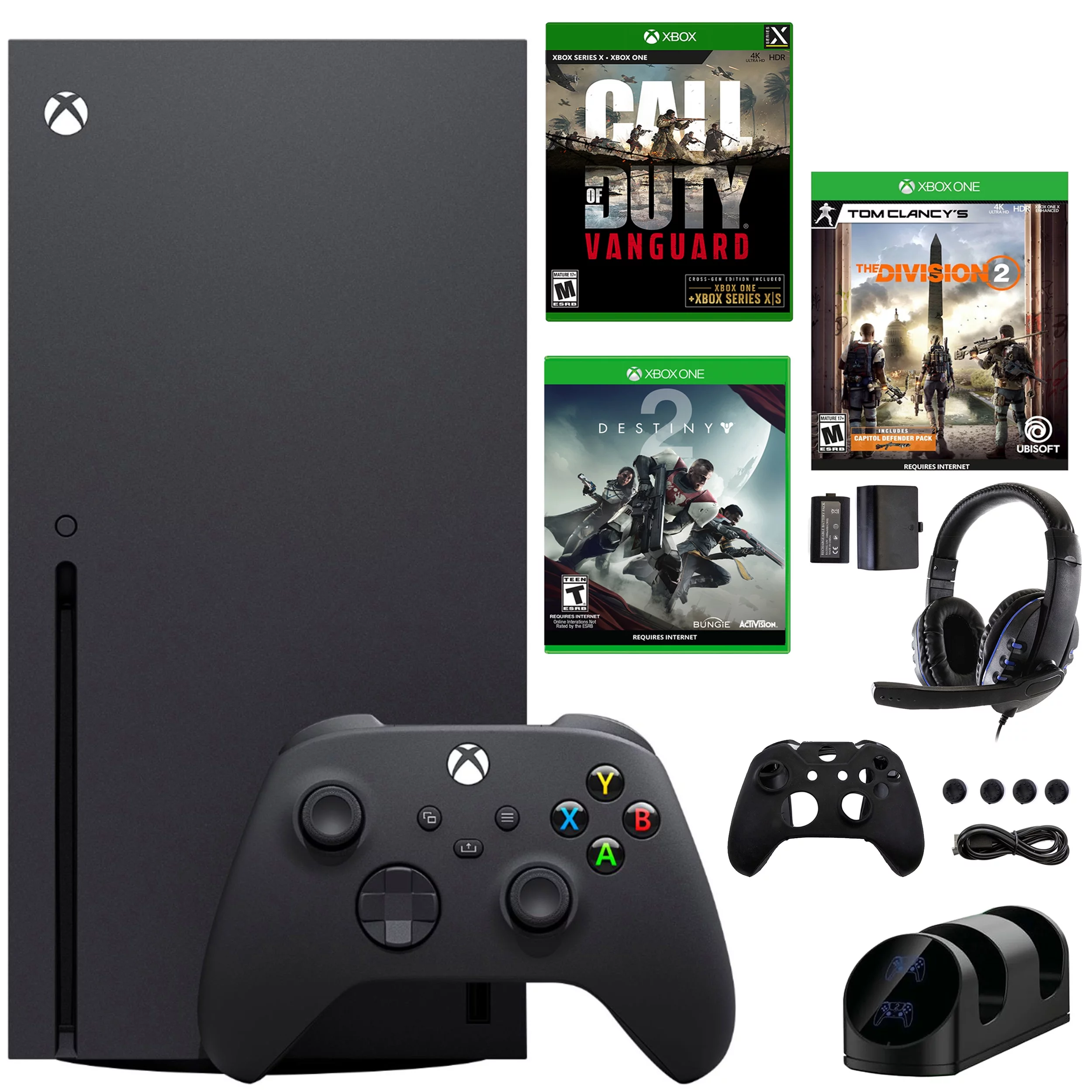 Microsoft Xbox Series X 1TB Console with COD: Vanguard and Accessories Kit - Radiant Selections