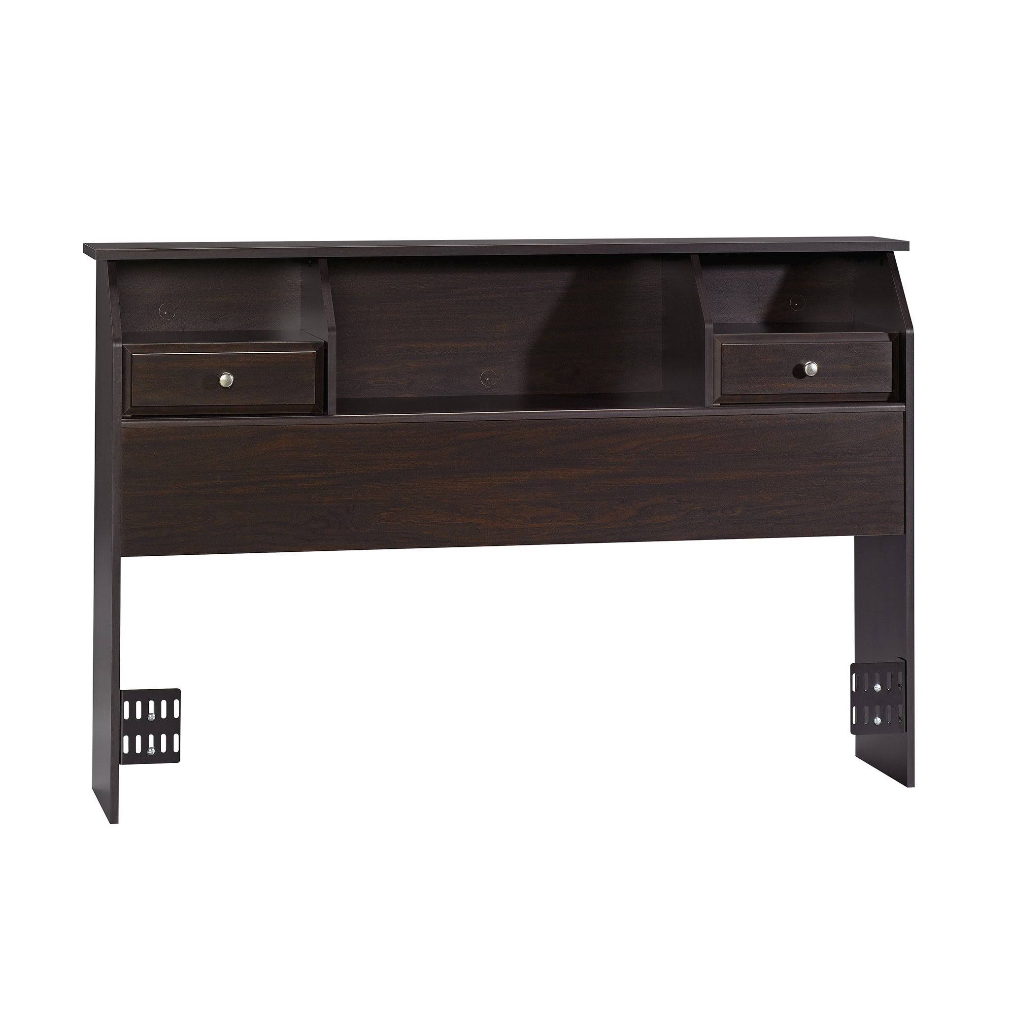 Sauder Shoal Creek Bookcase Headboard, Brown, Full/Queen