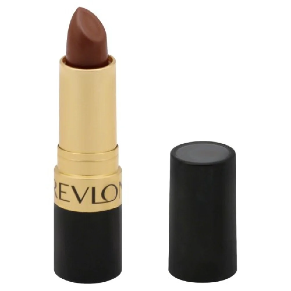 Revlon Super Lustrous Lipstick with Vitamin E and Avocado Oil, Brown, (Pack of 6)
