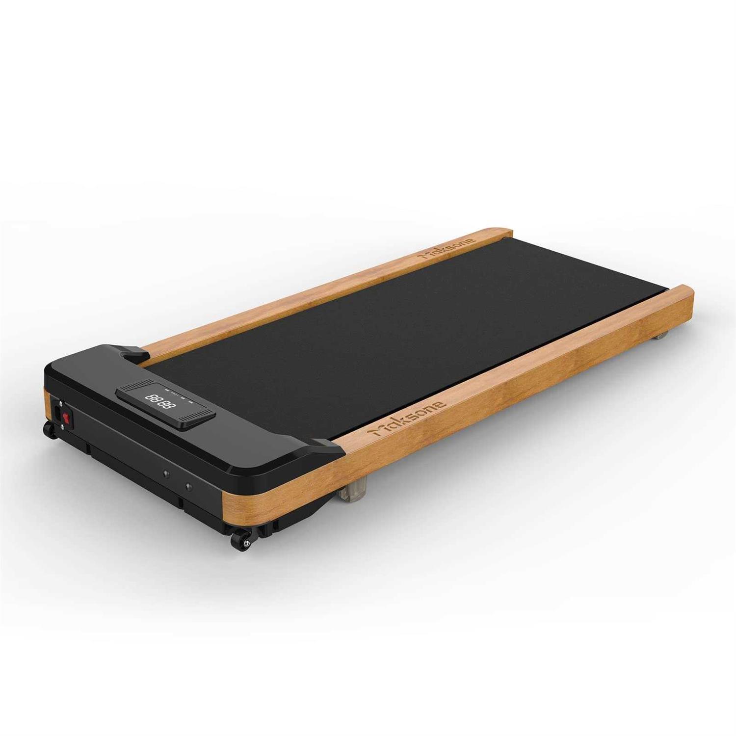 Maksone Under Desk Treadmill Wood Electric Treadmill with Remote Control - Sports Supplies Online Store