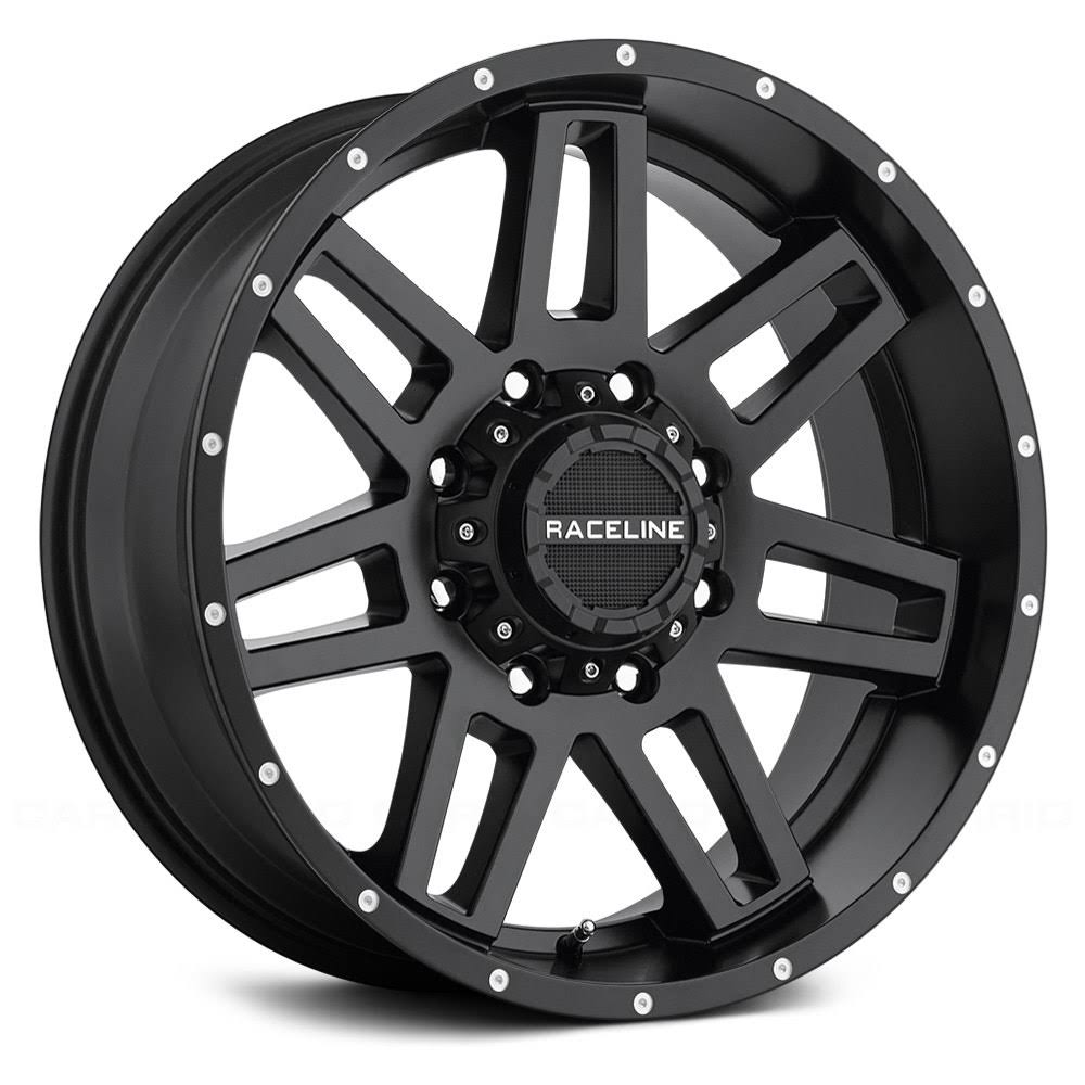 Raceline 931B-INJECTOR Black Wheel (18x9x22/8xInchesmm)