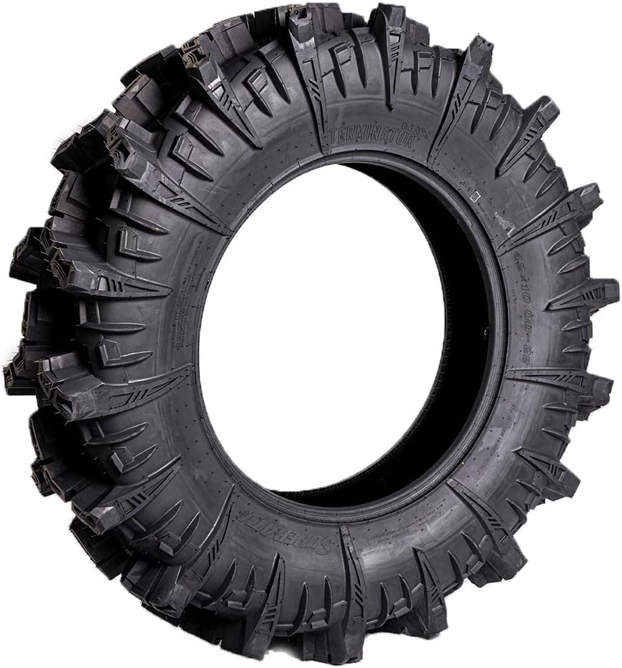 SuperATV 35" Terminator MAX Mud Tire for UTV / ATV - Polaris RZR, General, Ranger, Can-Am X3, Maverick, Kawasaki Teryx KRX, Honda Talon 1000 & More