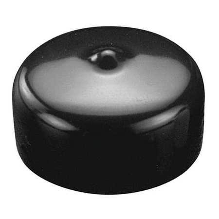 Caplugs 99190197 Cap,pvc Vinyl,for Tube Size 7/8 inch,pk200, Black