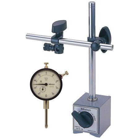 Mitutoyo 64PKA079 Dial Indicator and Magnetic Base Set