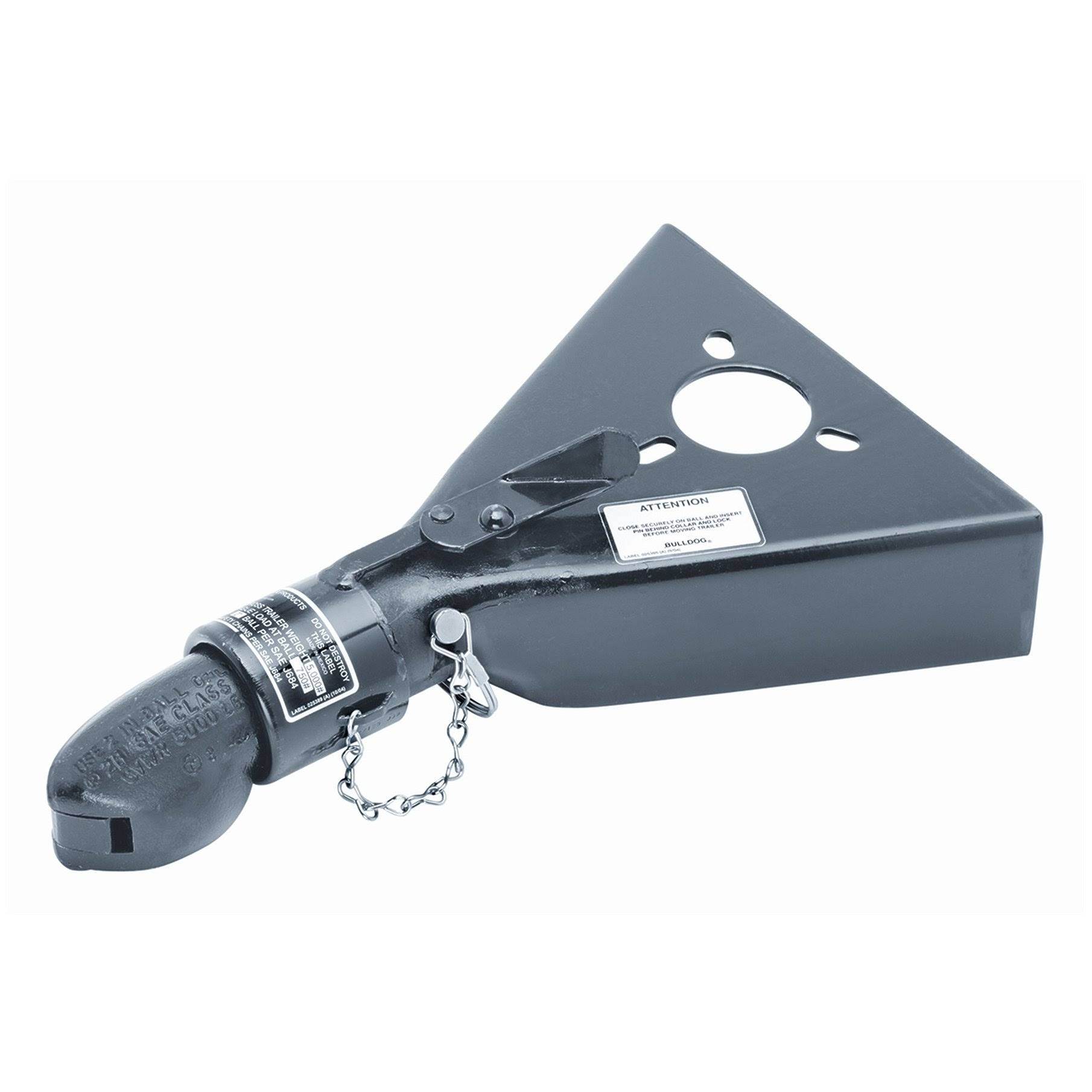 Bulldog Coupler, A-Frame Mount, 5000 lbs