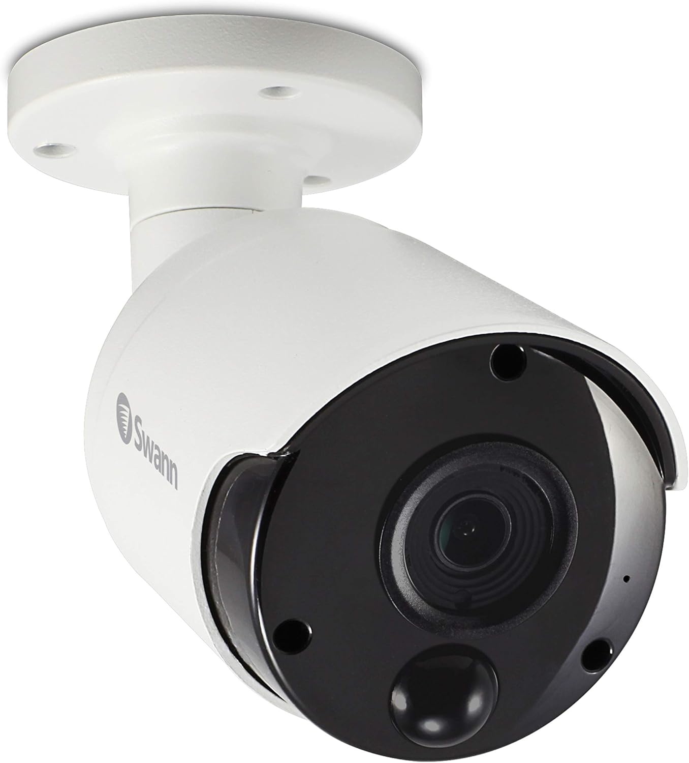 Swann Wired PIR Bullet Security Camera, 4K Ultra HD Surveillance Cam with Color Night Vision, Indoor/Outdoor, Thermal, Heat & Motion Sensing