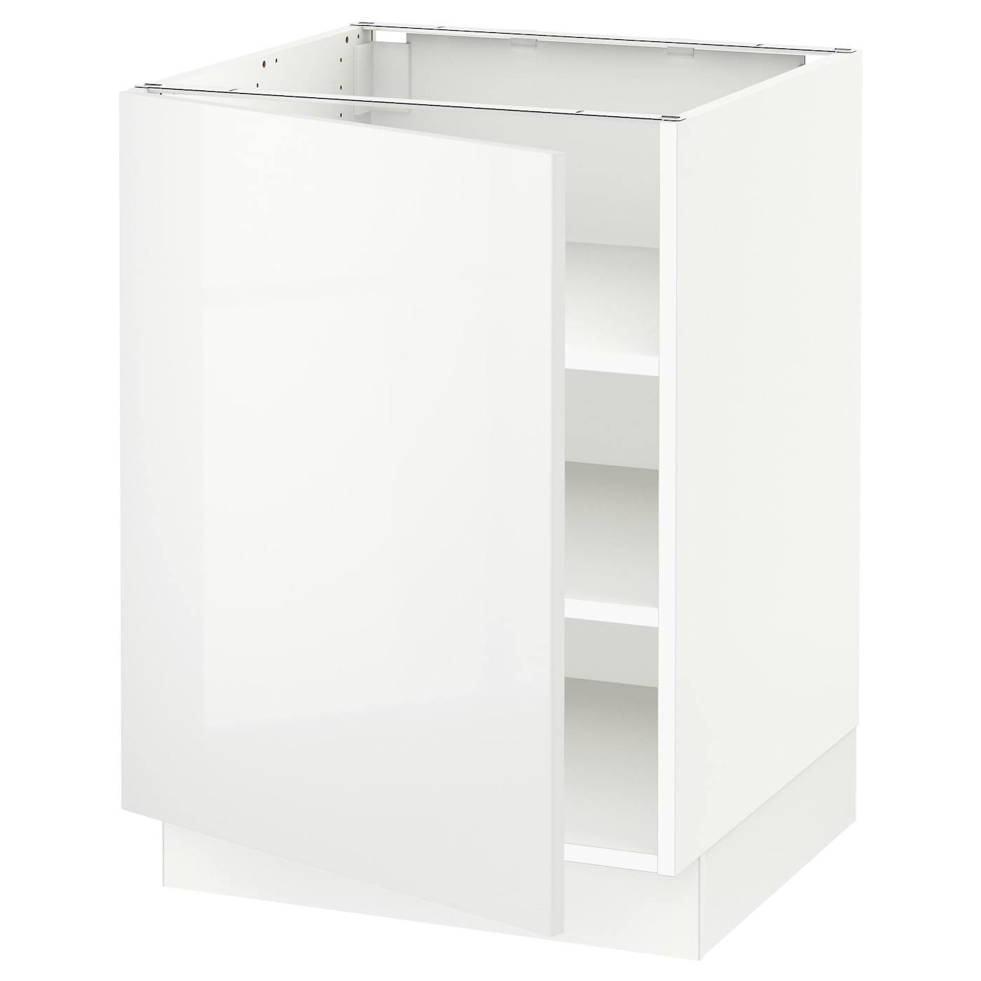 IKEA - SEKTION Base Cabinet with Shelves, white/Ringhult White, 24x24x30 19360115