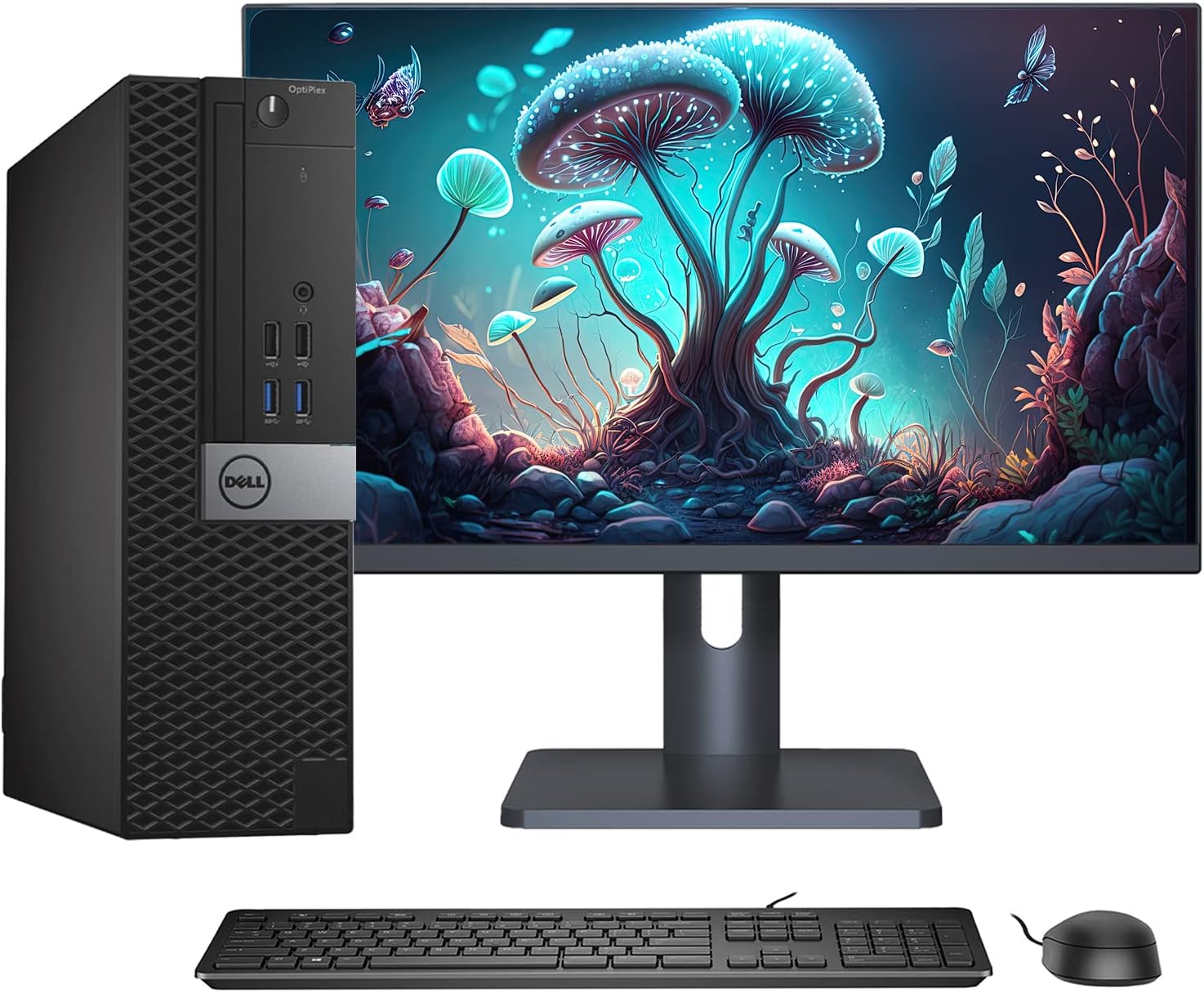 Dell OptiPlex 7040 Computer Desktop PC | Core 6th Gen Up to 4.0GHz Processor | 16GB RAM 1TB(1000GB) SSD | Keyboard & Mouse, WiFi | Bluetooth