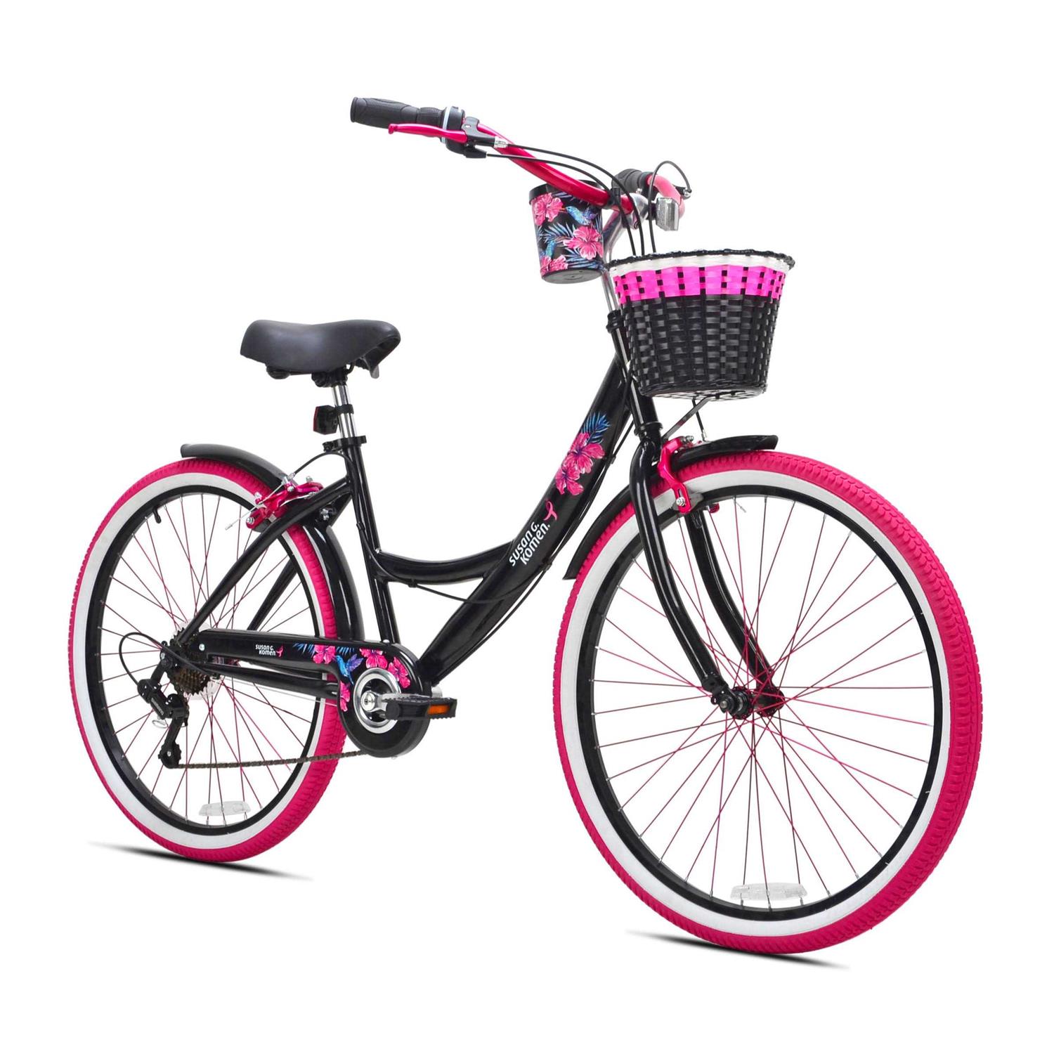Susan G Komen 26 Womens Cruiser Bike - Sports Supplies Online Store
