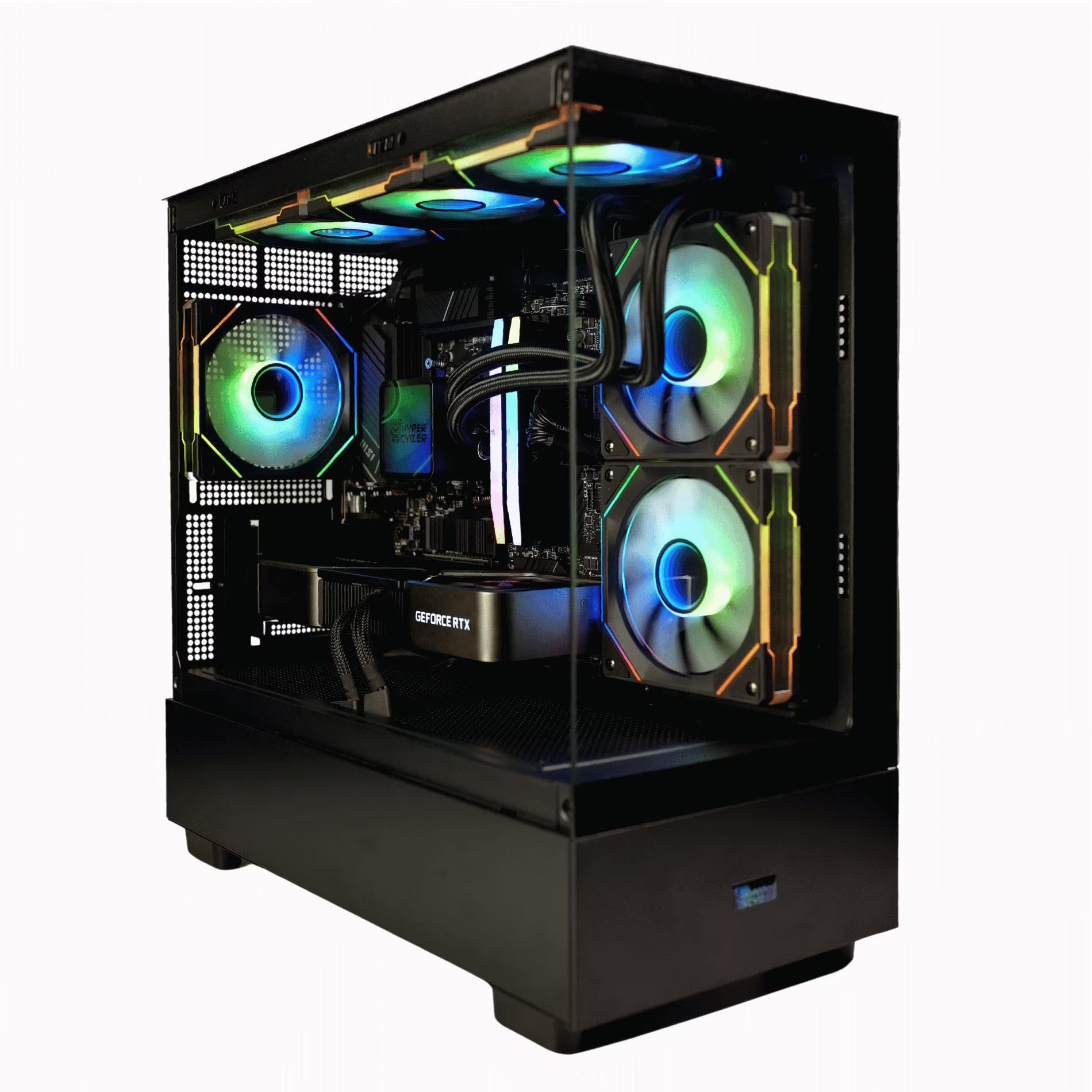 Hyper Cyber Rage Y | AMD Ryzen 7 9800X3D | NVIDIA GeForce RTX 4070 | Gaming PC