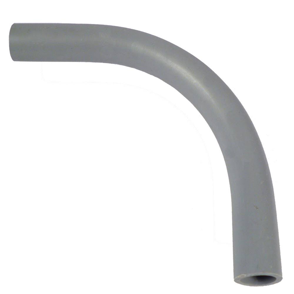 Cantex 5121060 Sch 80 90 Degree ELBOW; 3 inch, Plain, Rigid PVC