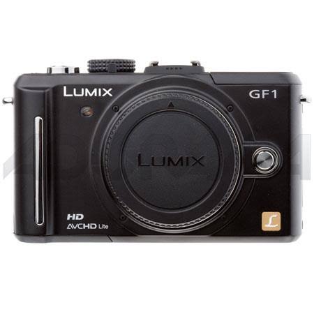 Panasonic Lumix Dmc-gf1 13.1 Mp Micro Four Thirds Mount Digital Interchangeable Lens Camera - DMCGF1KBODY