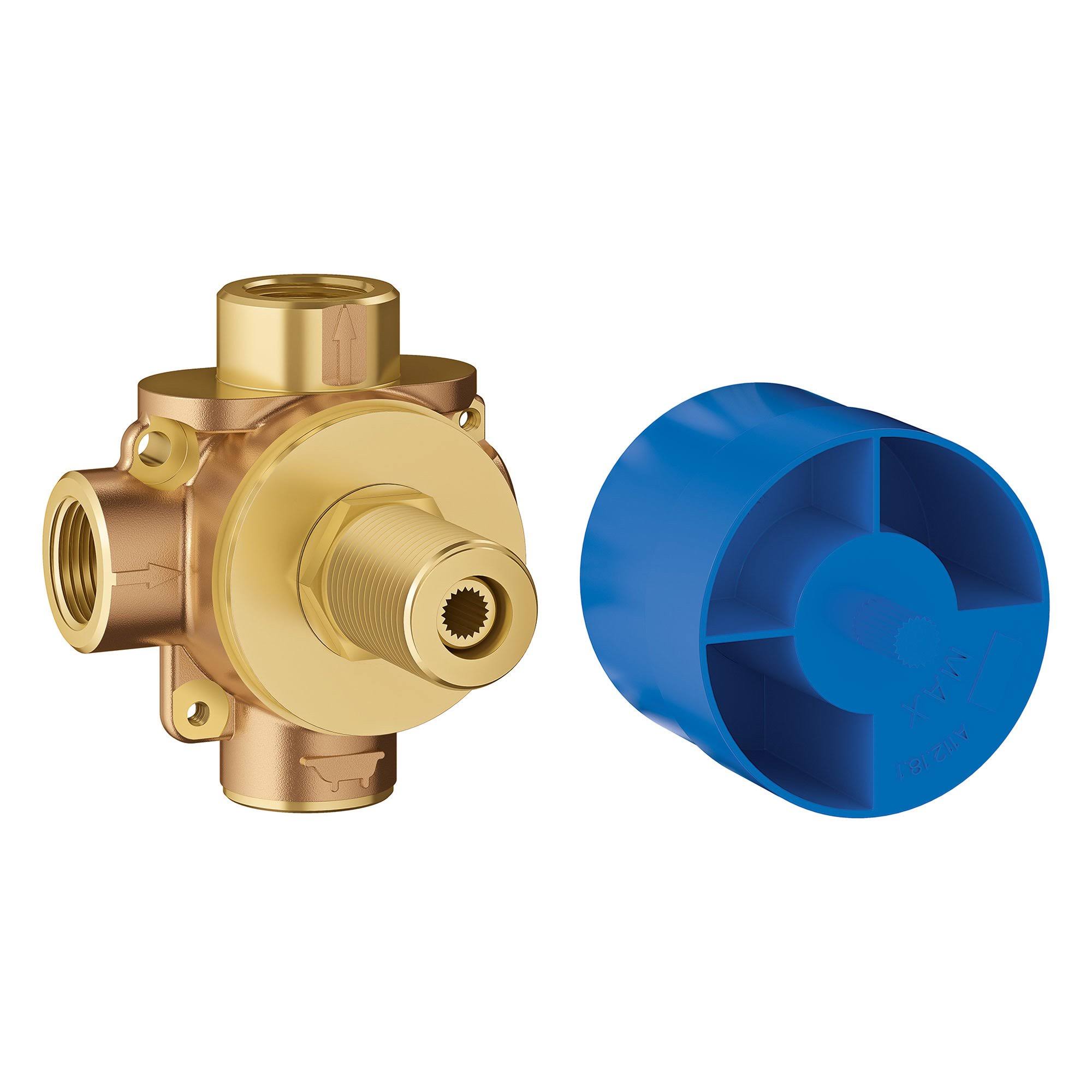 Grohe 29902000 3-Way Diverter Rough-In Valve