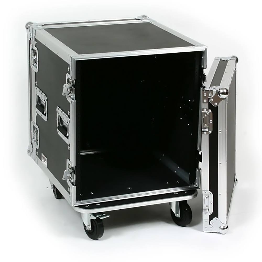 Osp RC12U-20 12 Space ATA Road Case Amp Rack w/Casters