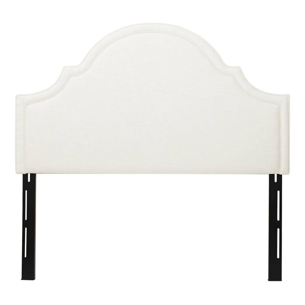 Catherine Upholstered Headboard, Antique White (Queen Size) by Jennifer Taylor Home