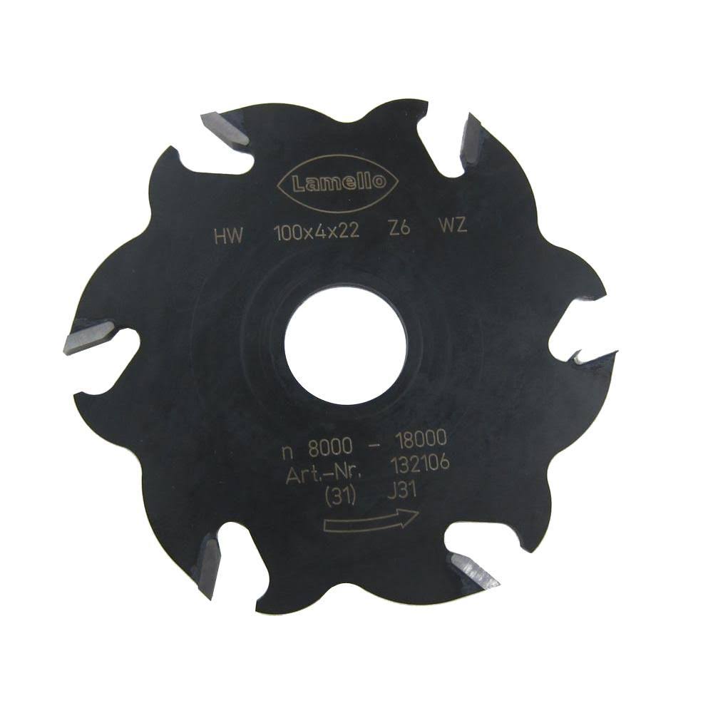 Lamello 132106 6 Tooth Carbide Cutter Classic Original