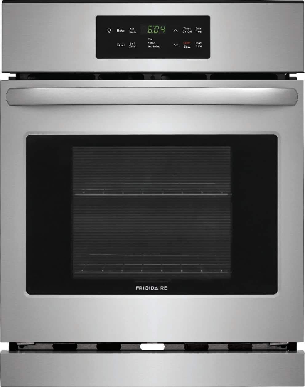 FFEW2426US 24 Single Electric Wall Oven with 3.3 cu. ft. Capacity Halogen Lighting Self-Clean and Timer in Stainless Steel