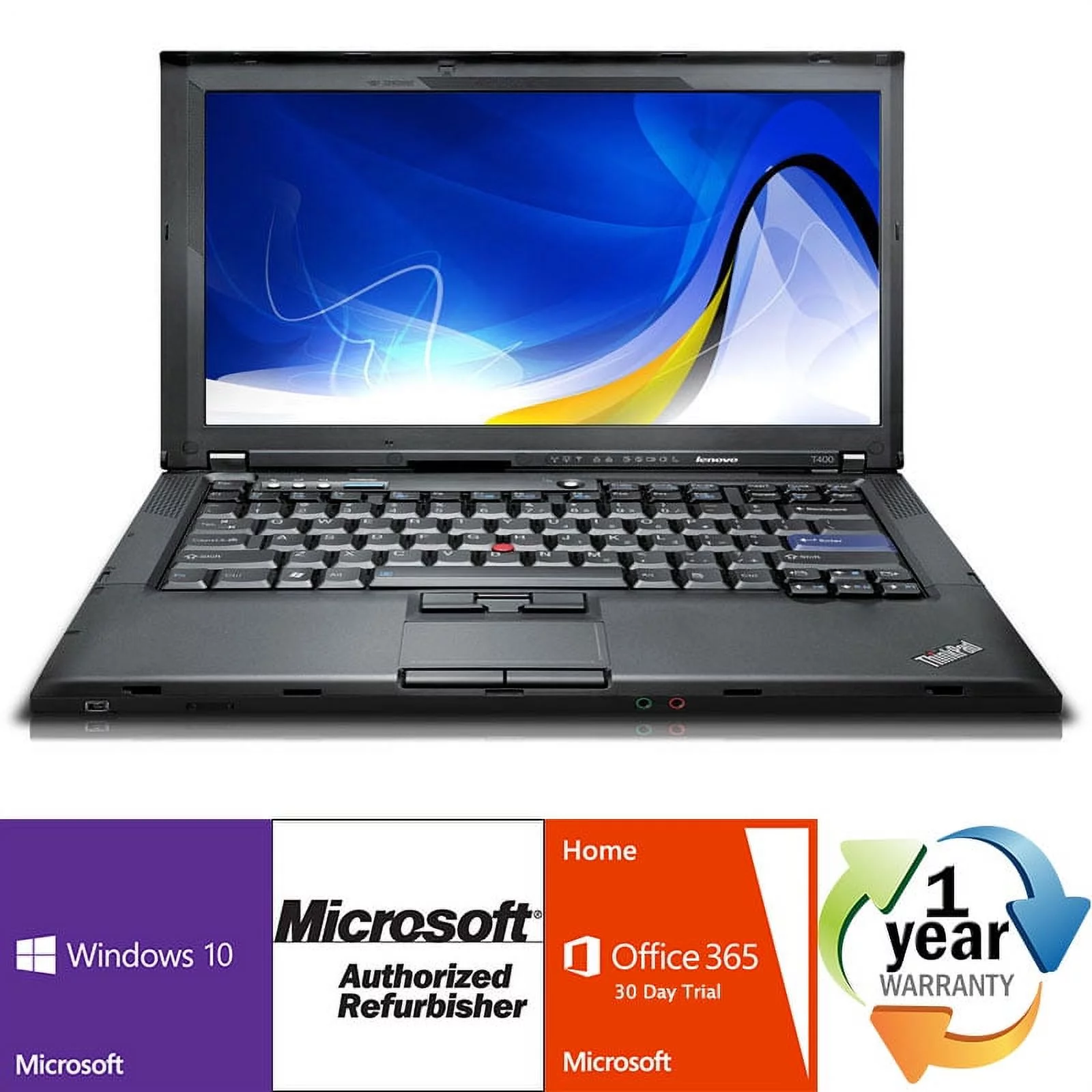 Used Lenovo ThinkPad T410 i5 2.4GHz 8GB 320GB CMB Windows 10 Pro 64 Laptop Computer