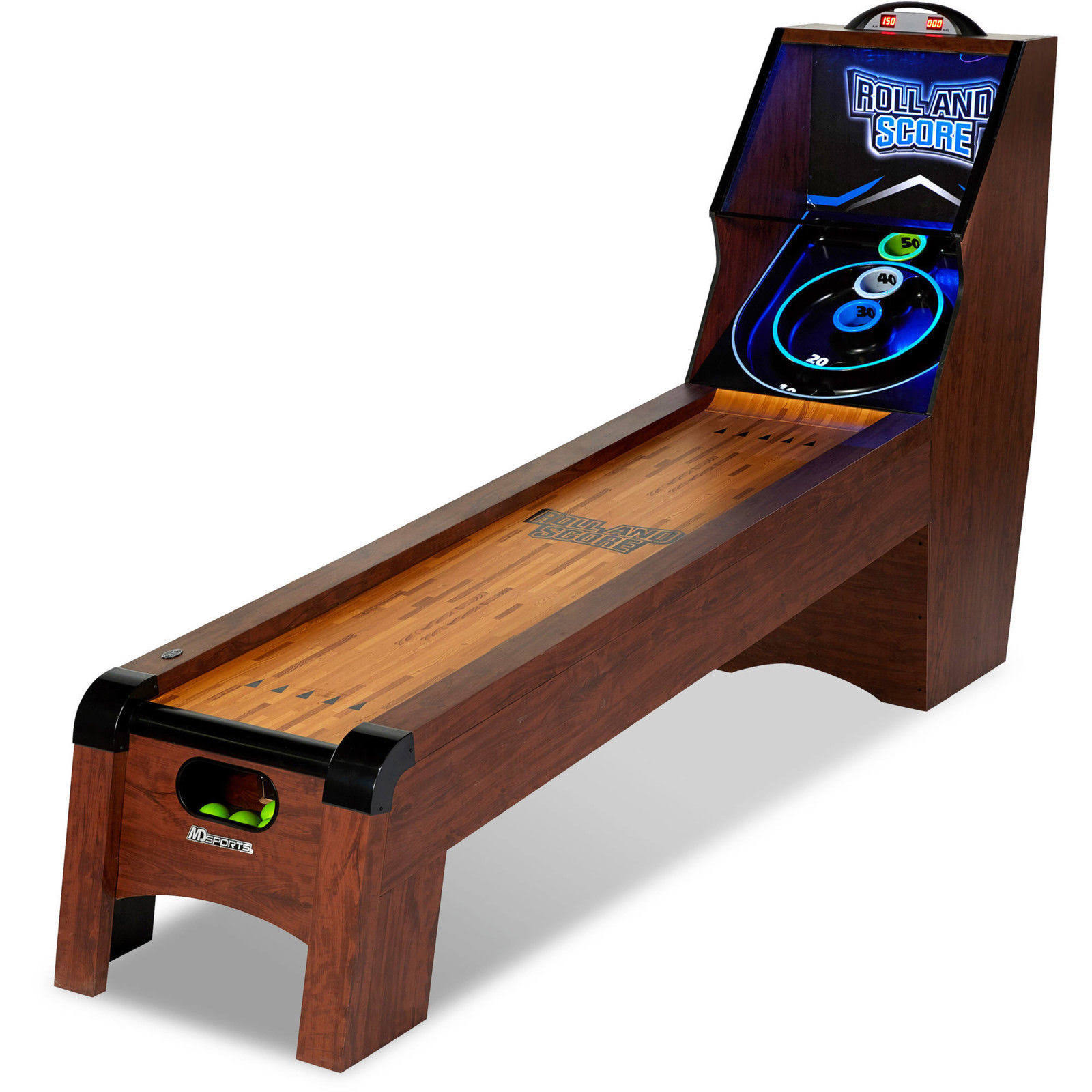 MD Sports 9& Roll and Score Game, LED Scorer, Arcade Sound Effects