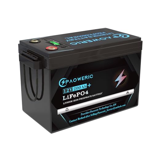 12V 300Ah LiFePO4 Battery Built-in 250A BMS,Rechargeable Lithium Battery, 10000+ Deep Cycles,Perfect for Solar systerm,RV,Camping,Battery Backup