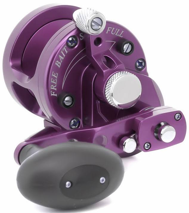 Avet SXJ 6/4 2-Speed Lever Drag Casting Reel - Purple