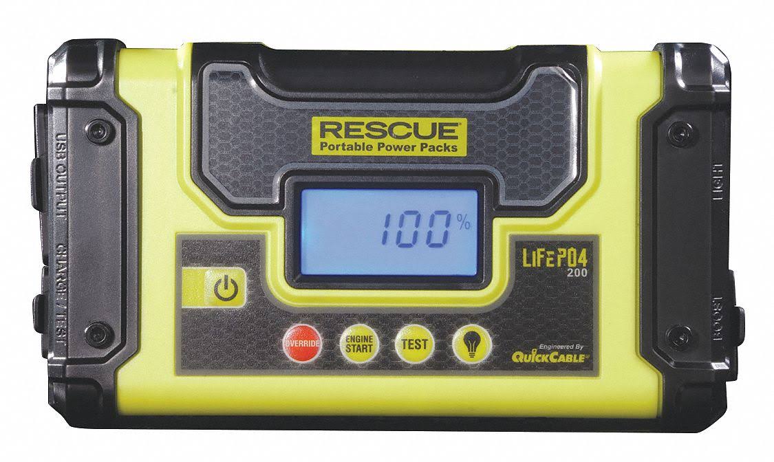 Quick Cable 604301 Rescue Lifepo4 Jump Pack