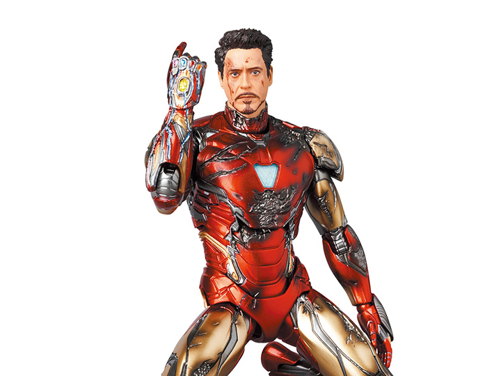 Avengers: Endgame MAFEX No.195 Iron Man Mark 85 (Battle Damaged)