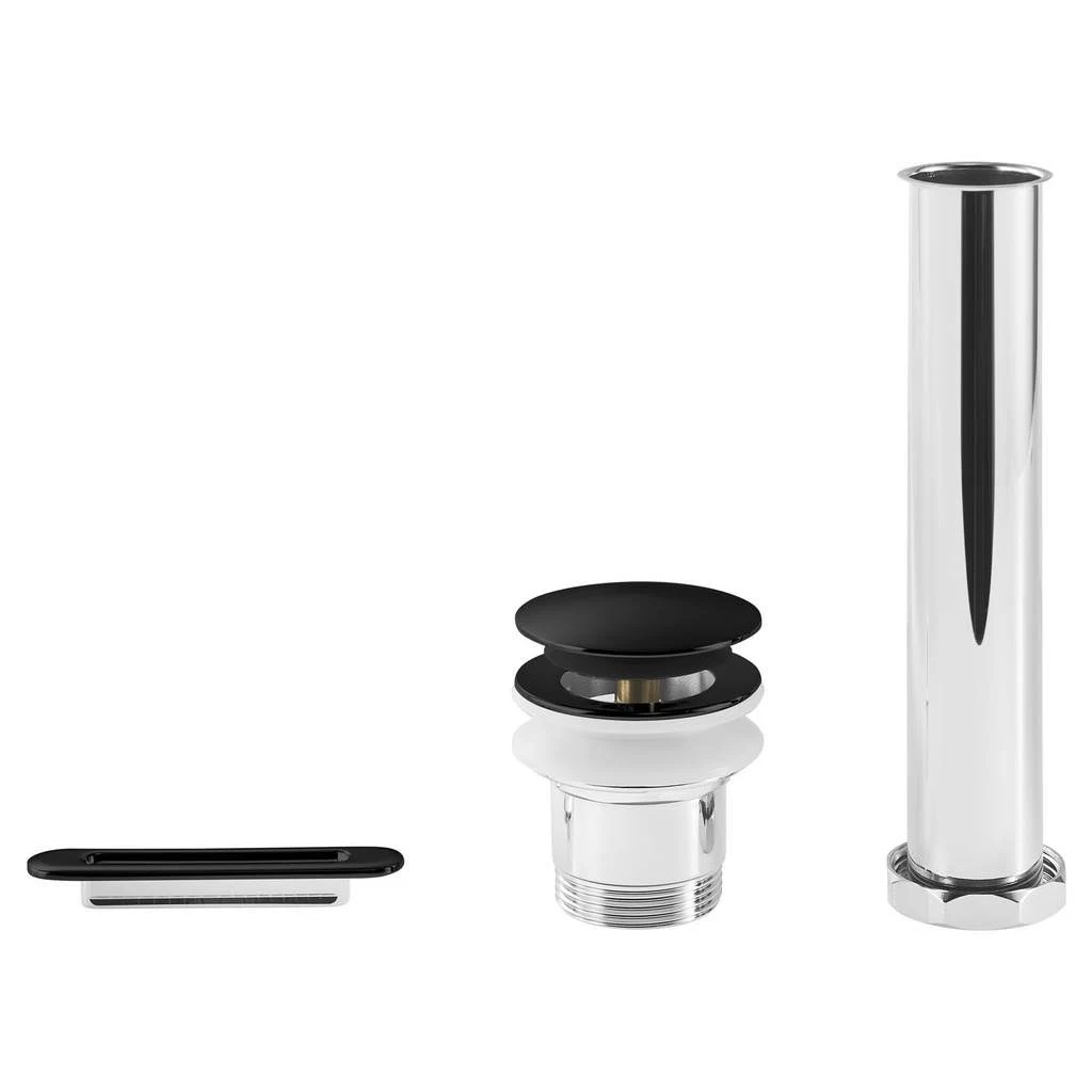 Drain and Overflow Kit - Matte Black by American Standard - 1582000.243