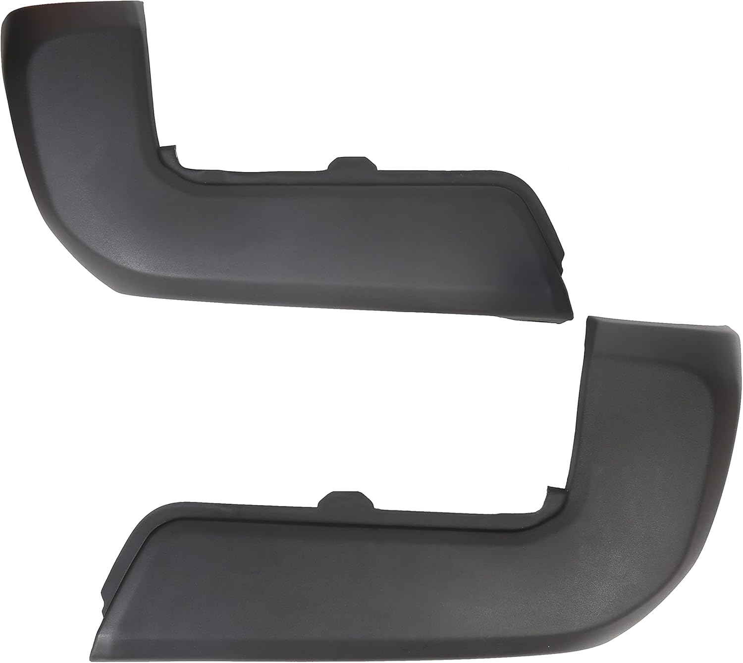 KUAFU Pair Rear Bumper End Cap Compatible with 2016-2022 Toyota Tacoma Models W/O Sensor Hole, Replace for TO1105133, TO1104133; 52156-04010