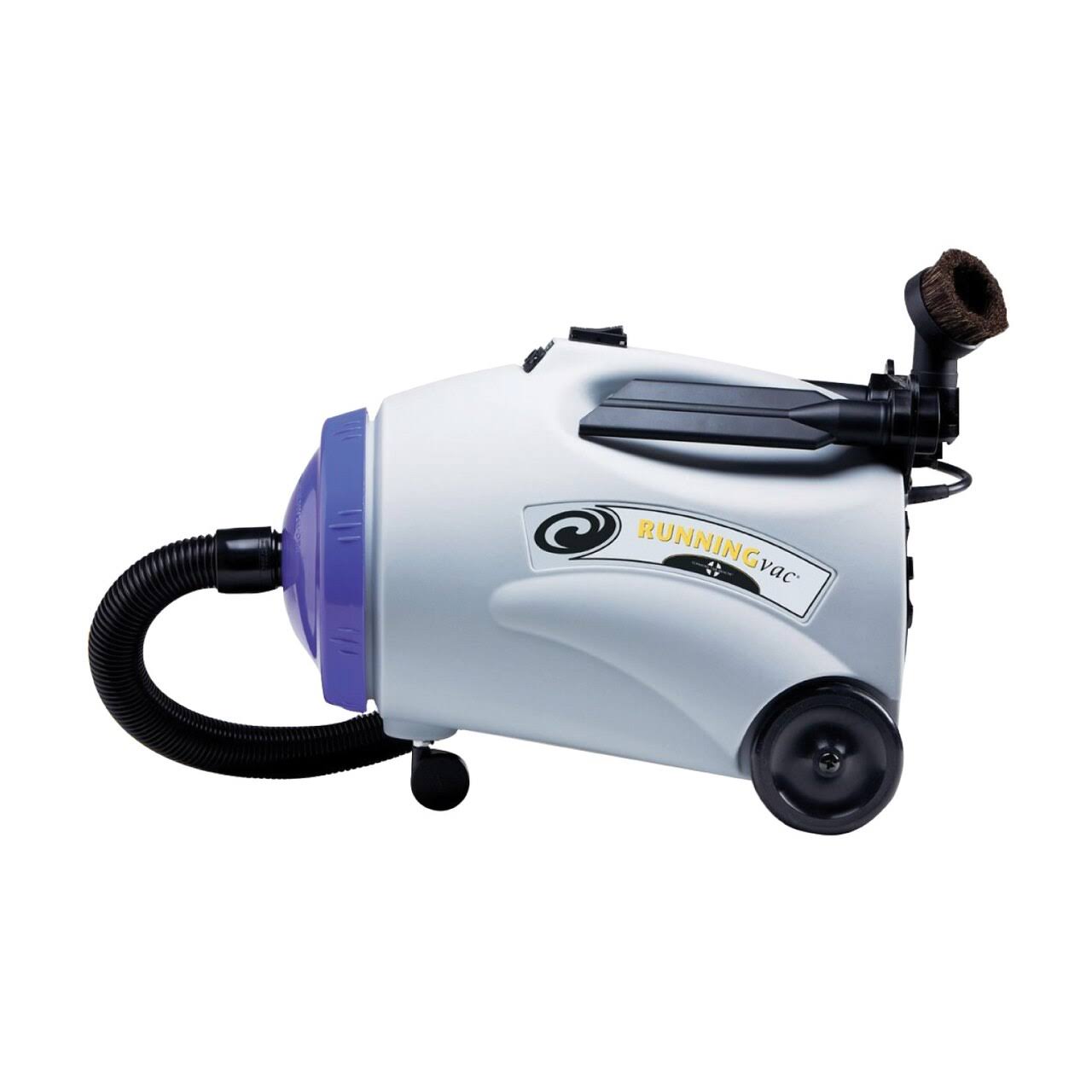 ProTeam 107150 RunningVac 10 Qt. Canister Vacuum W- Xover Multi-Surface Telescoping Wand Tool Kit