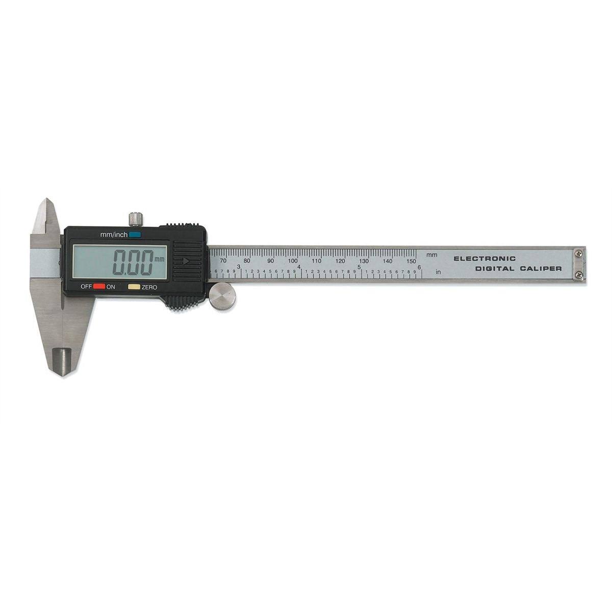 6 Digital Caliper with Large LCD Window