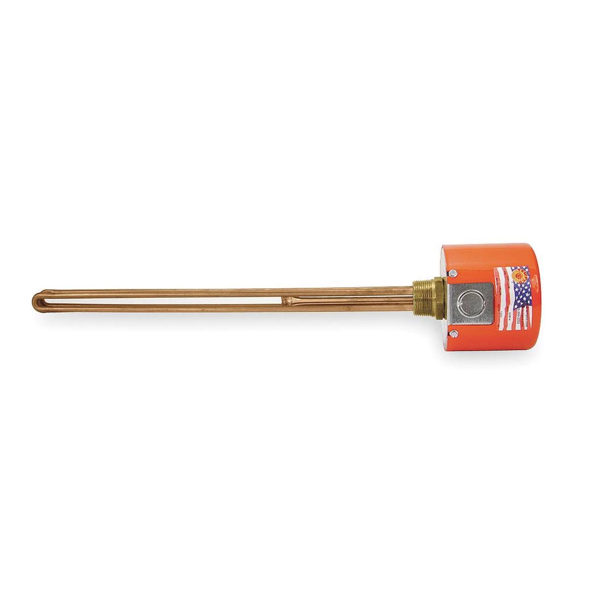 Tempco TSP01410 - Screw Plug Immersion Heater 21-1/5 in L