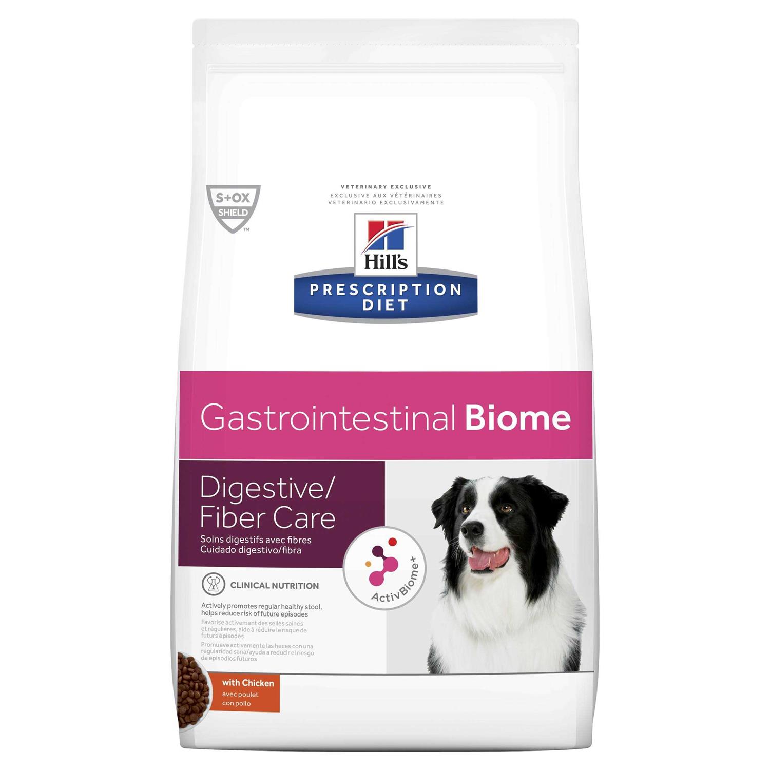 Hill&amp;s Prescription Diet Gastrointestinal Biome Digestive Fiber Care Chicken Dry Dog Food - Pet Supplies online store