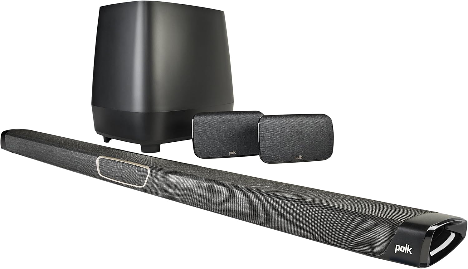 Polk Audio MagniFi Max SR Home Theater Surround Sound Bar | Works with 4K & HD TVs | HDMI, Optical Cables